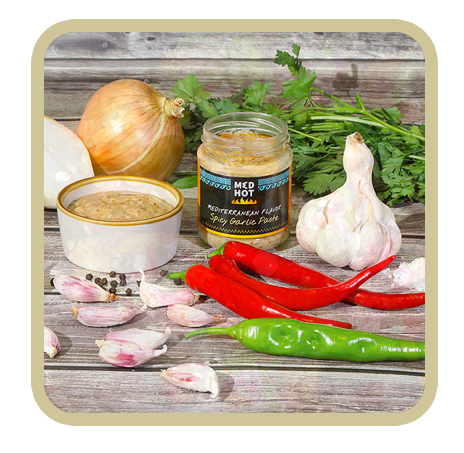 Spicy Garlic Paste - Bold, Aromatic Intensity